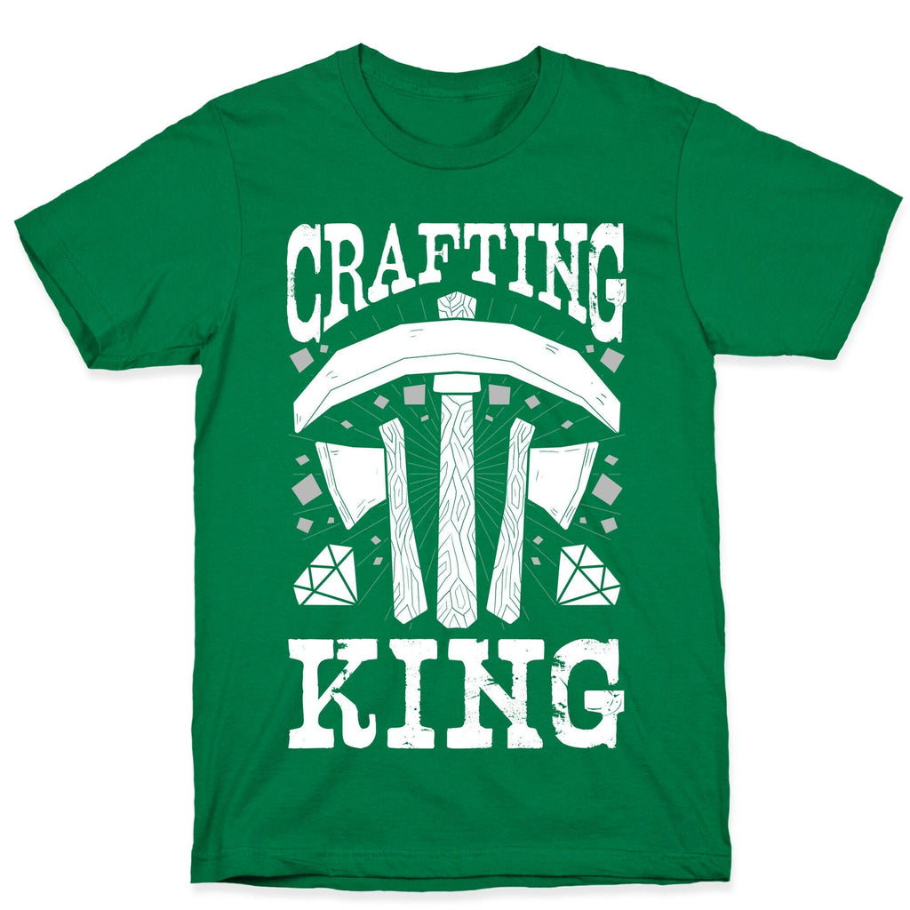 Crafting King T-Shirt Hoodie, Sweatshirt | PureTeeCo.com (Image 3)