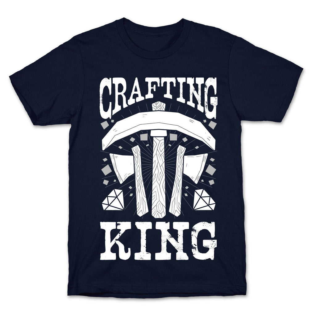 Crafting King T-Shirt Hoodie, Sweatshirt | PureTeeCo.com (Image 4)
