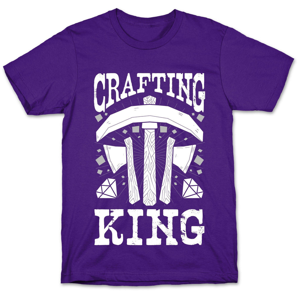 Crafting King T-Shirt Hoodie, Sweatshirt | PureTeeCo.com (Image 5)
