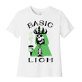 Basic Lich Women's Cotton Tee Hoodie, Sweatshirt | PureTeeCo.com (Image 1)