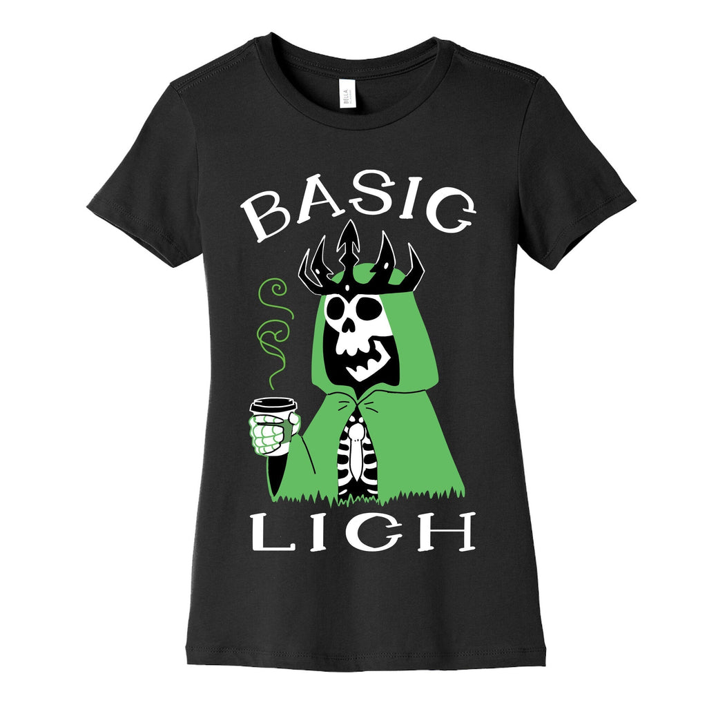 Basic Lich Women's Cotton Tee Style001 Hoodie, Sweatshirt | PureTeeCo.com (Image 5)