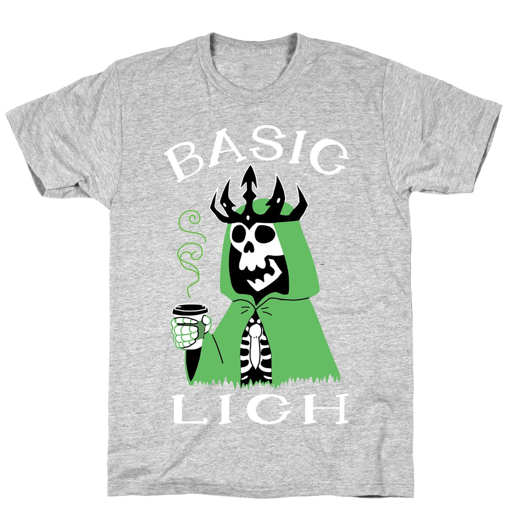 Basic Lich T-Shirt Hoodie, Sweatshirt | PureTeeCo.com (Image 2)