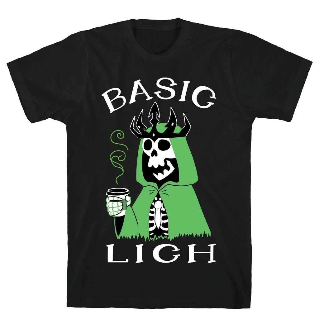 Basic Lich T-Shirt Hoodie, Sweatshirt | PureTeeCo.com (Image 1)