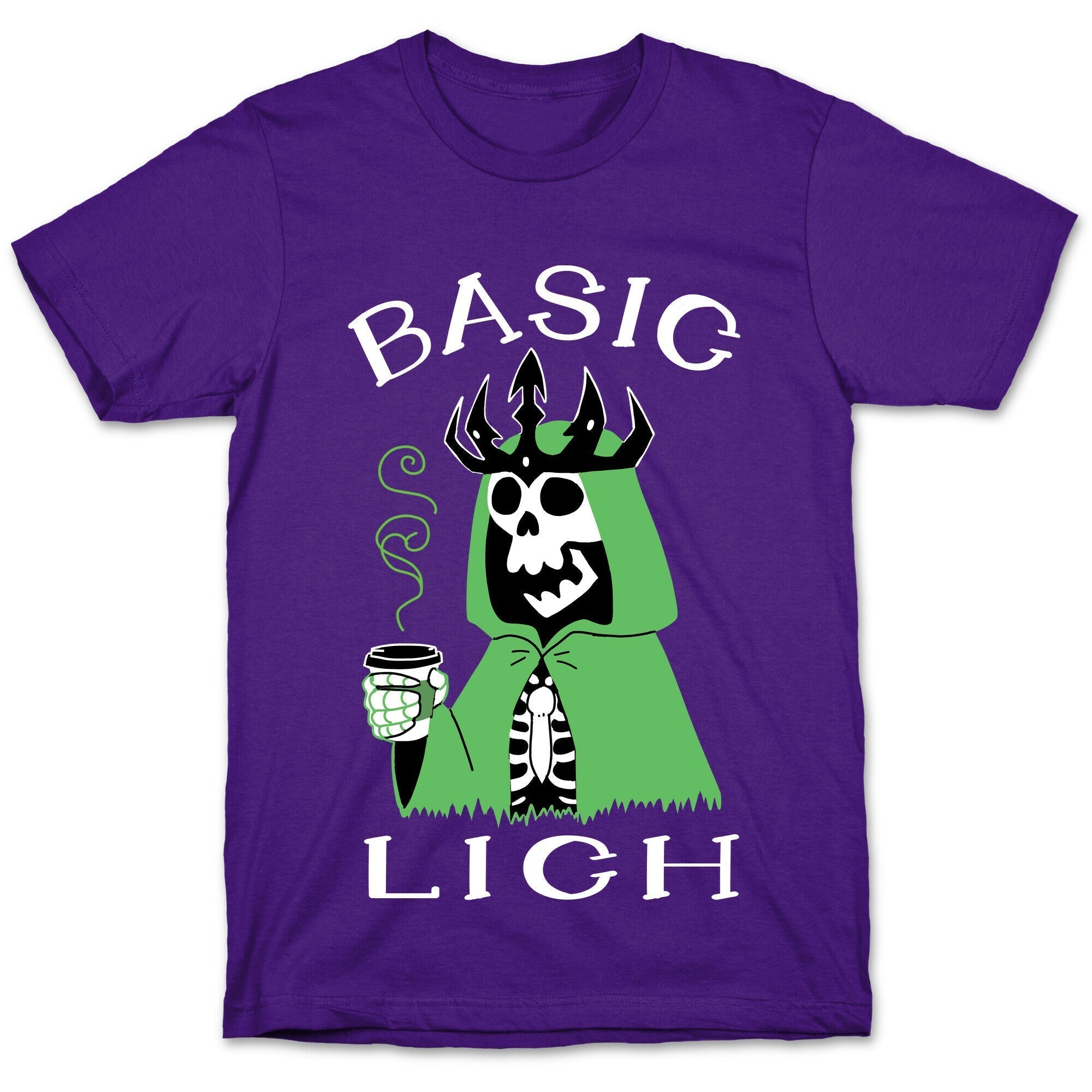 Basic Lich T-Shirt Hoodie, Sweatshirt | PureTeeCo.com (Image 5)