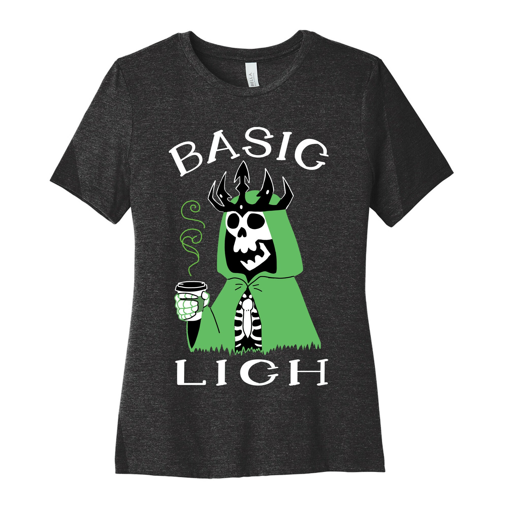 Basic Lich Women's Cotton Tee Style001 Hoodie, Sweatshirt | PureTeeCo.com (Image 1)