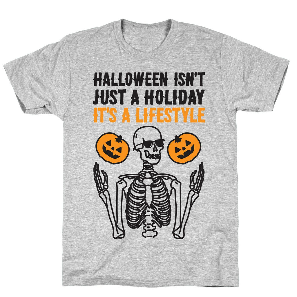 Halloween Isn't Just A Holiday, It's A Lifestyle T-Shirt Hoodie, Sweatshirt | PureTeeCo.com (Image 3)