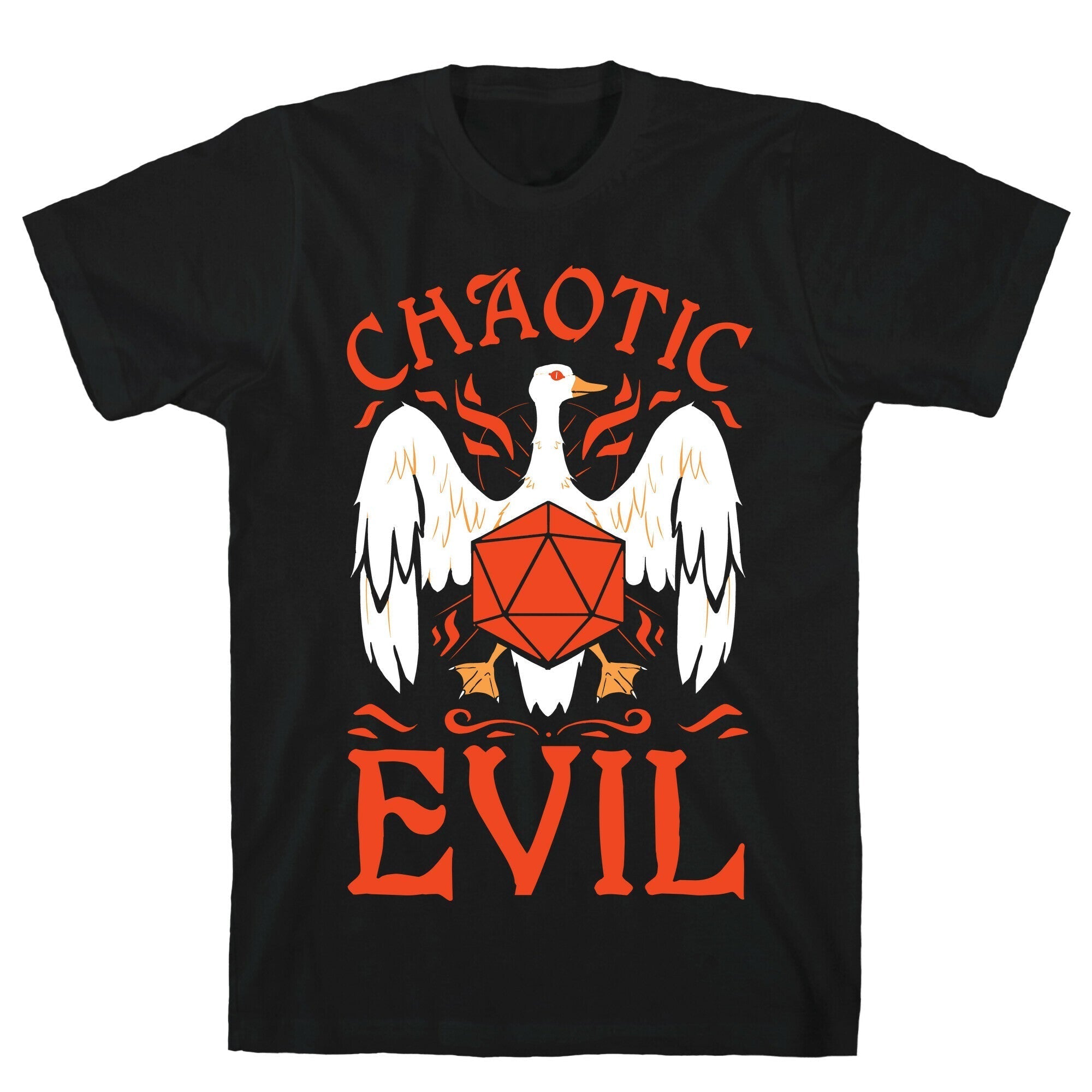 Chaotic Evil Goose T-Shirt Hoodie, Sweatshirt | PureTeeCo.com (Image 1)