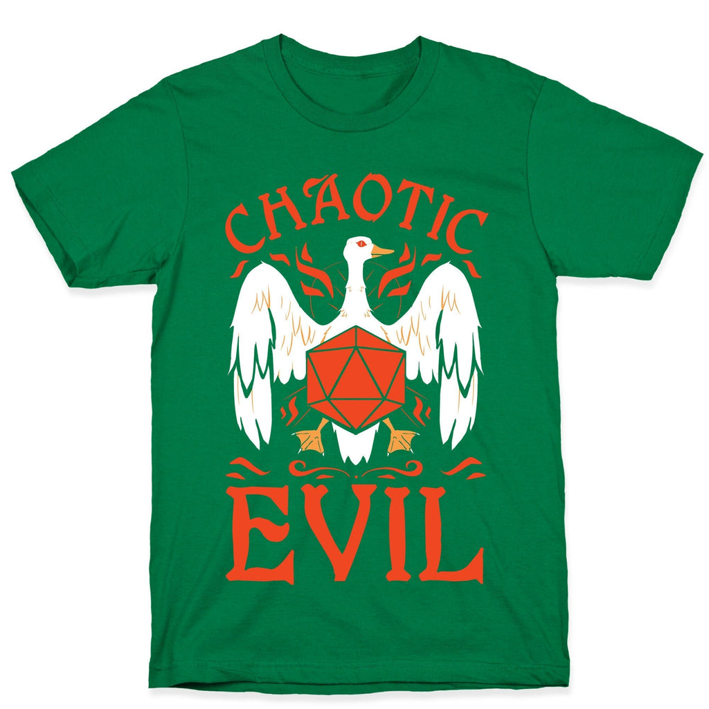Chaotic Evil Goose T-Shirt Hoodie, Sweatshirt | PureTeeCo.com (Image 3)