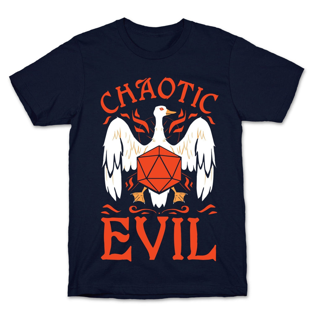 Chaotic Evil Goose T-Shirt Hoodie, Sweatshirt | PureTeeCo.com (Image 4)