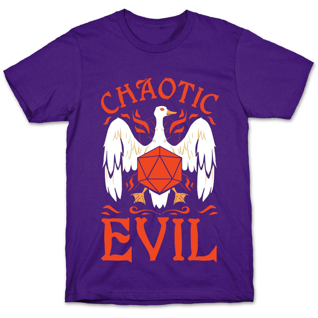 Chaotic Evil Goose T-Shirt Hoodie, Sweatshirt | PureTeeCo.com (Image 5)