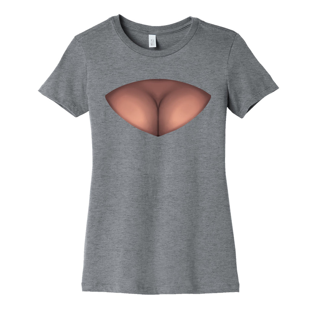 Cleavage Window Women's Cotton Tee Style003 Hoodie, Sweatshirt | PureTeeCo.com (Image 2)