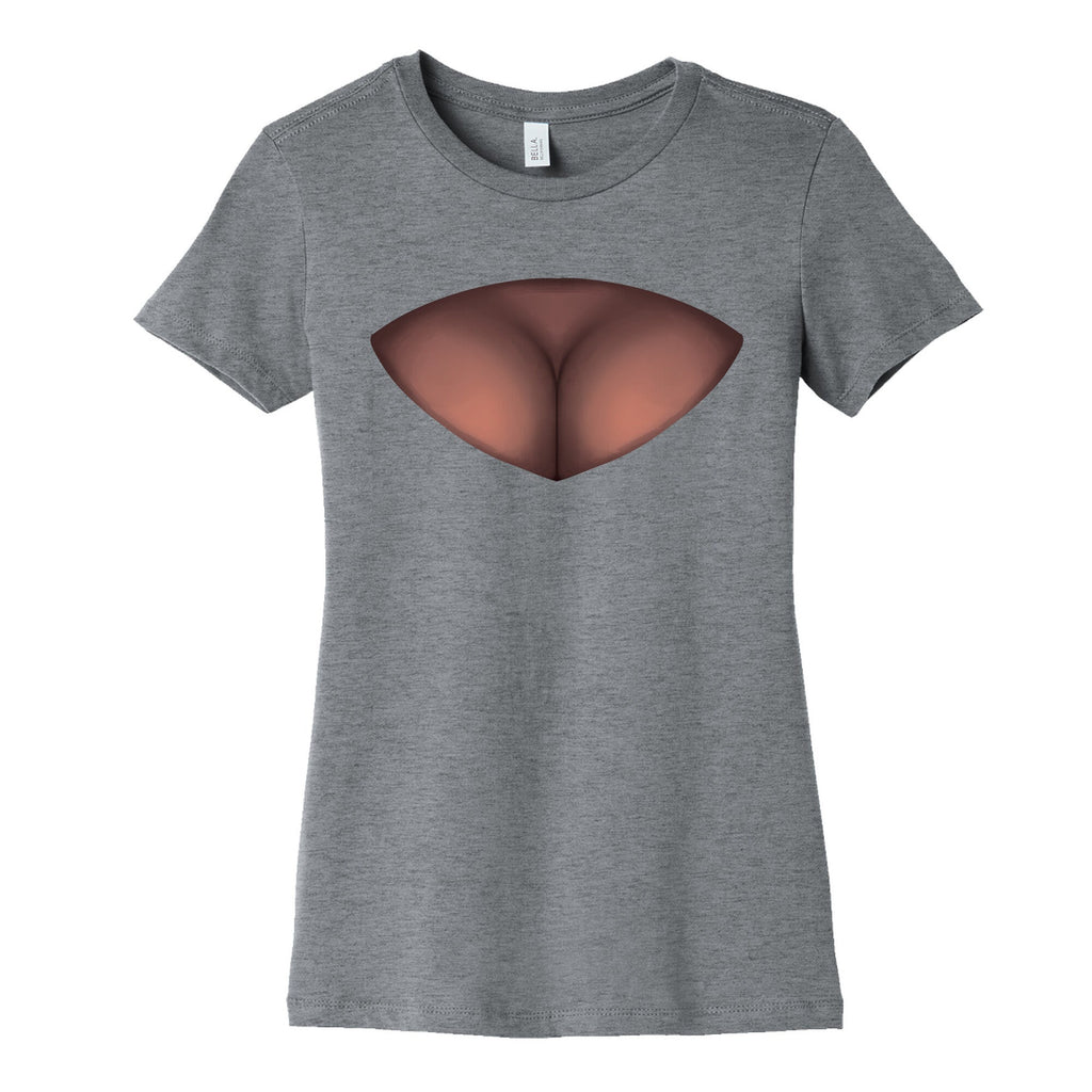 Cleavage Window Women's Cotton Tee Style002 Hoodie, Sweatshirt | PureTeeCo.com (Image 2)