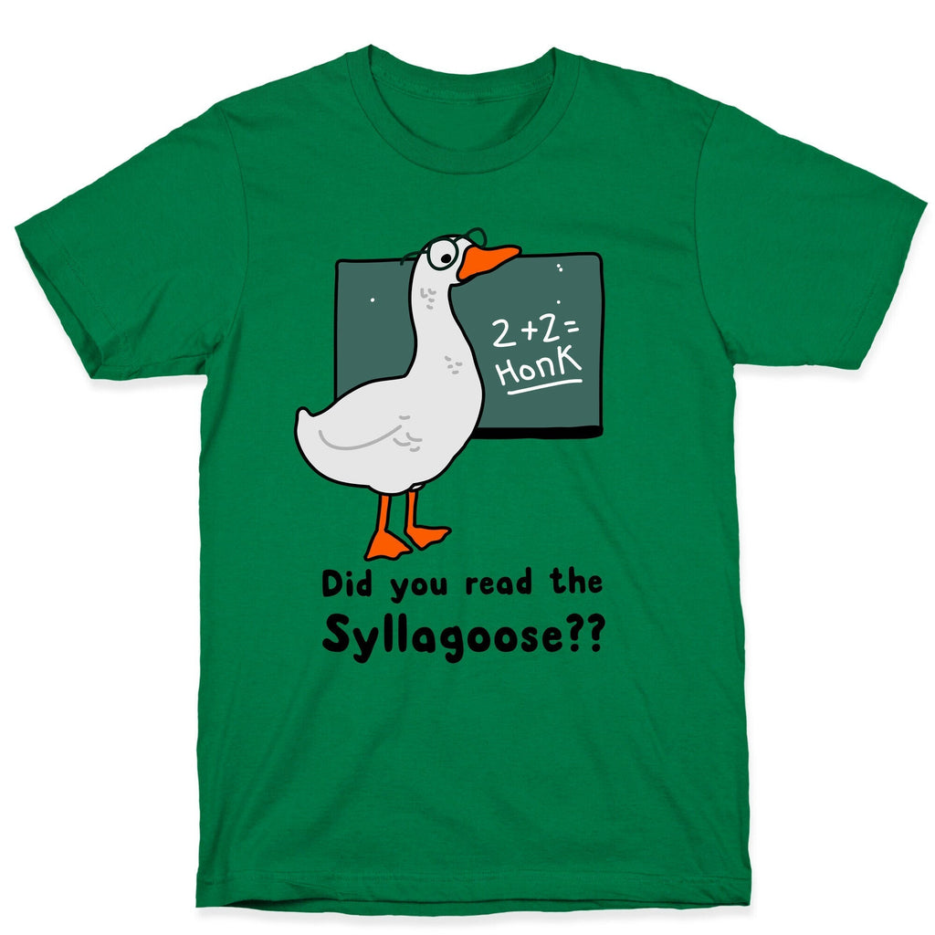 Did You Read the Syllagoose? T-Shirt Hoodie, Sweatshirt | PureTeeCo.com (Image 4)