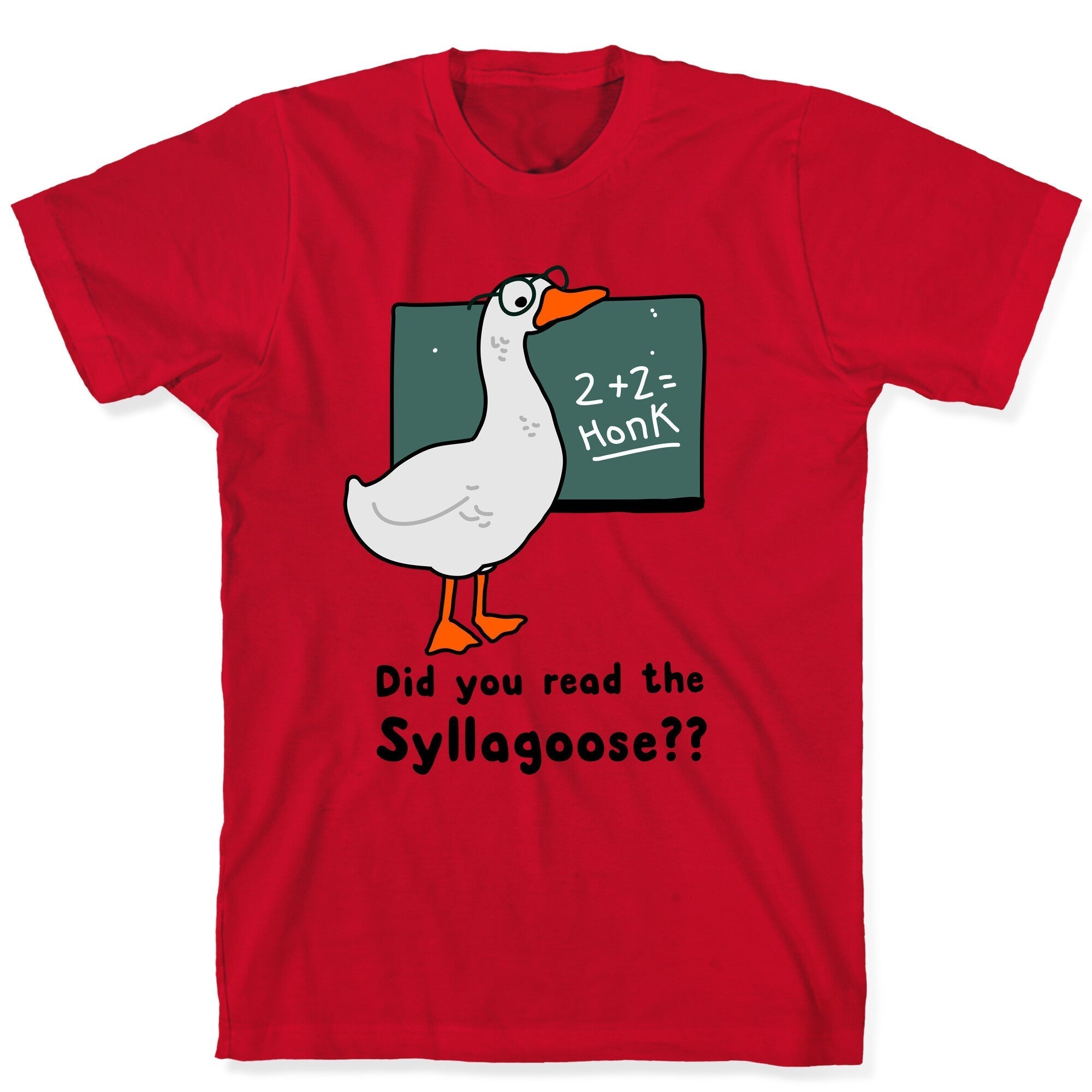 Did You Read the Syllagoose? T-Shirt Hoodie, Sweatshirt | PureTeeCo.com (Image 5)