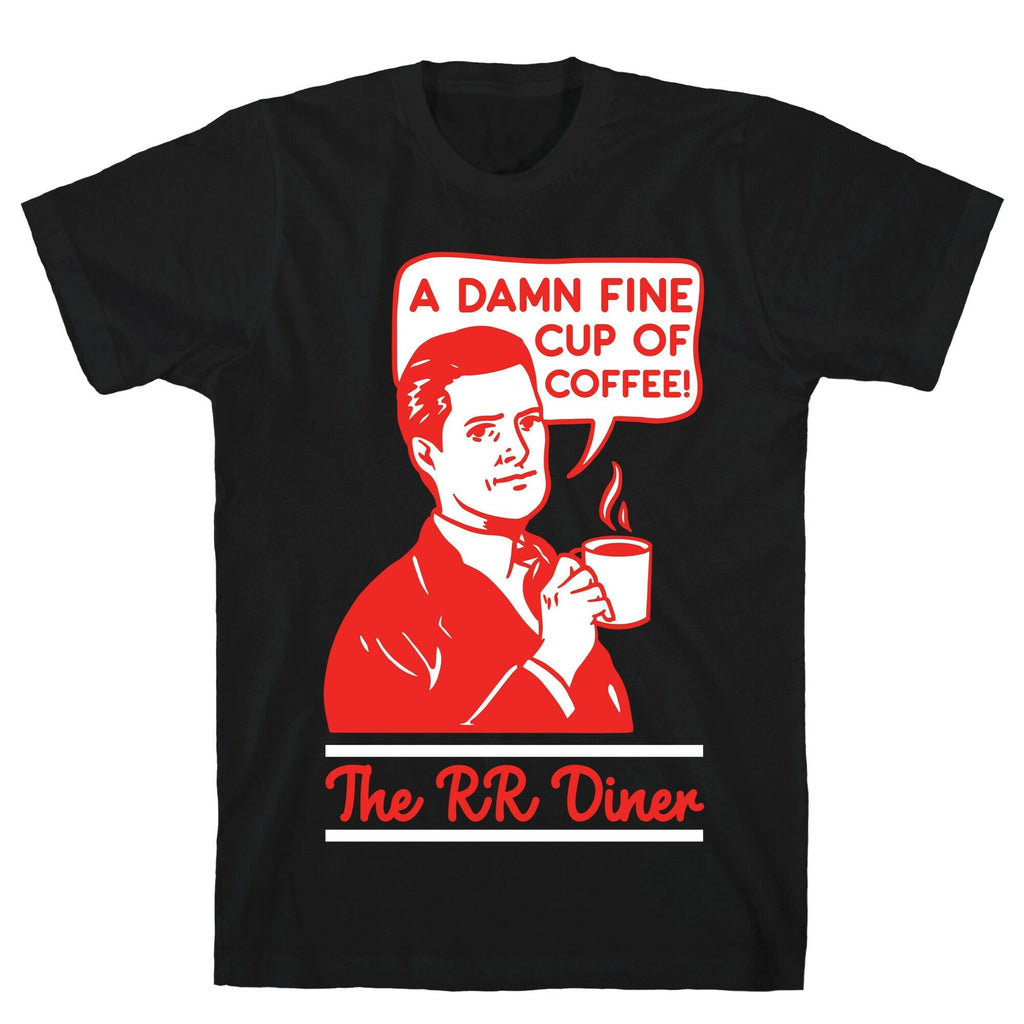 A  Damn Fine Cup of Coffee The RR Dine T-Shirt Hoodie, Sweatshirt | PureTeeCo.com (Image 1)
