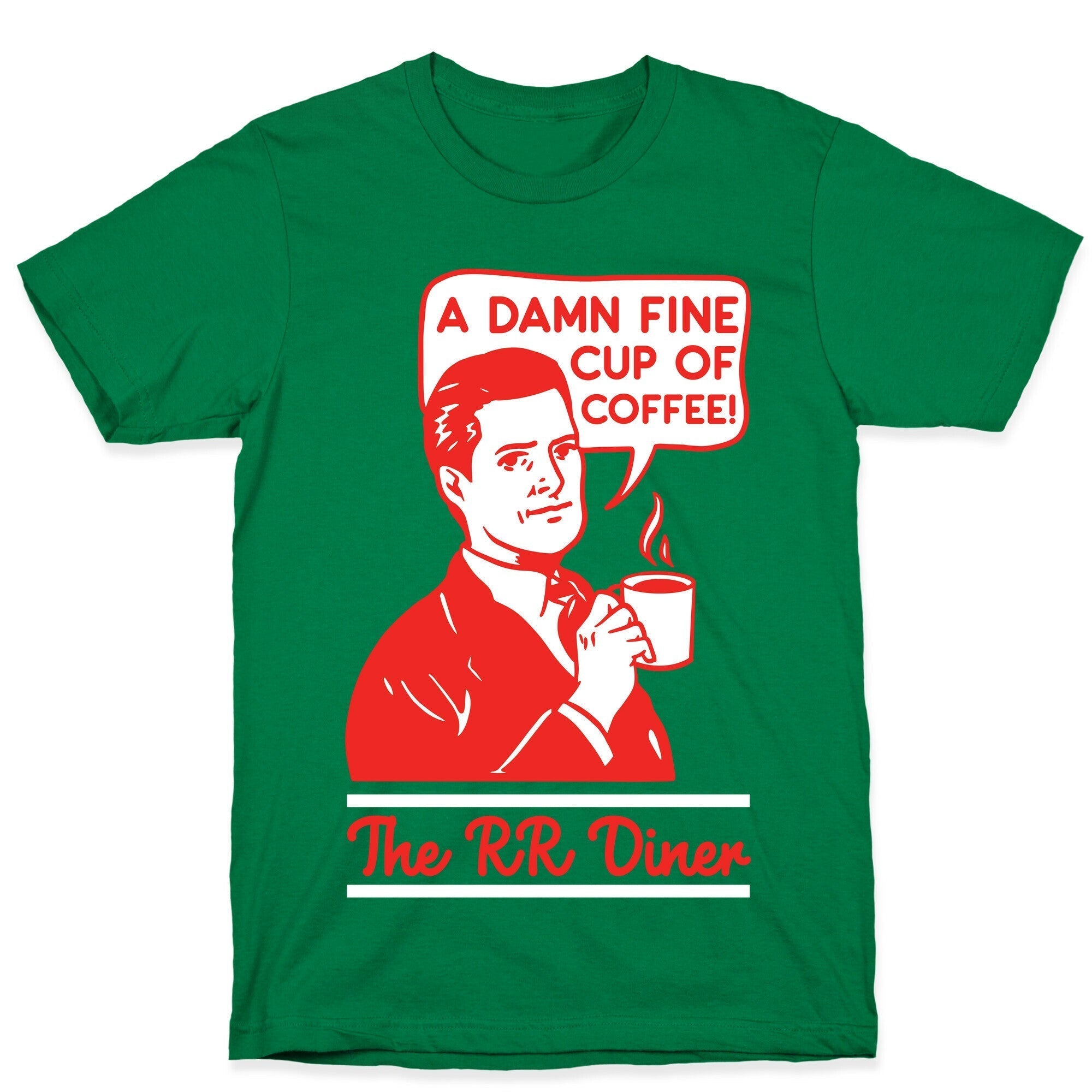 A  Damn Fine Cup of Coffee The RR Dine T-Shirt Hoodie, Sweatshirt | PureTeeCo.com (Image 3)