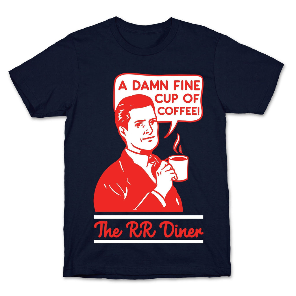 A  Damn Fine Cup of Coffee The RR Dine T-Shirt Hoodie, Sweatshirt | PureTeeCo.com (Image 4)