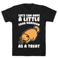 Cats Can Have A Little Crab Rangoon As A Treat White Print T-Shirt Hoodie, Sweatshirt | PureTeeCo.com (Image 1)