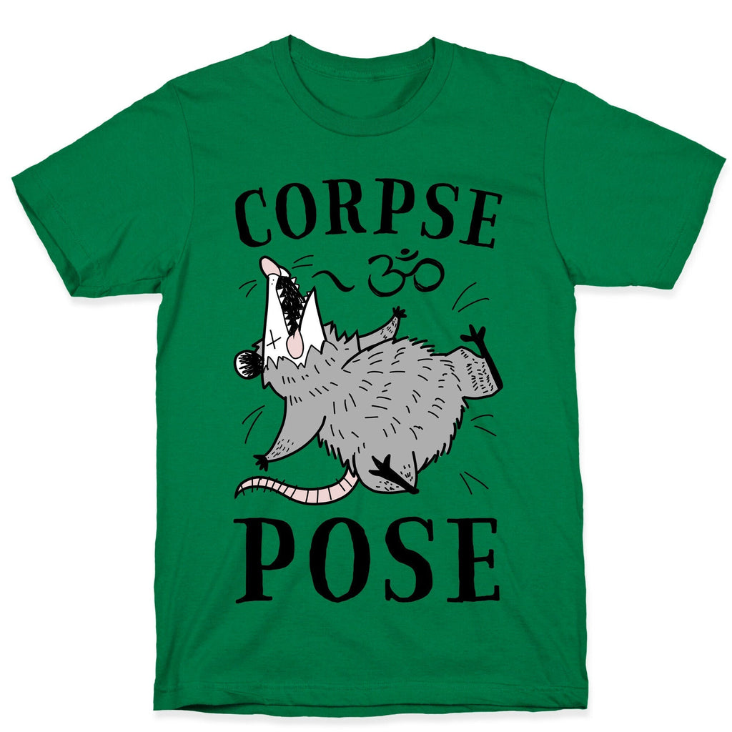 Corpse Pose T-Shirt Hoodie, Sweatshirt | PureTeeCo.com (Image 4)