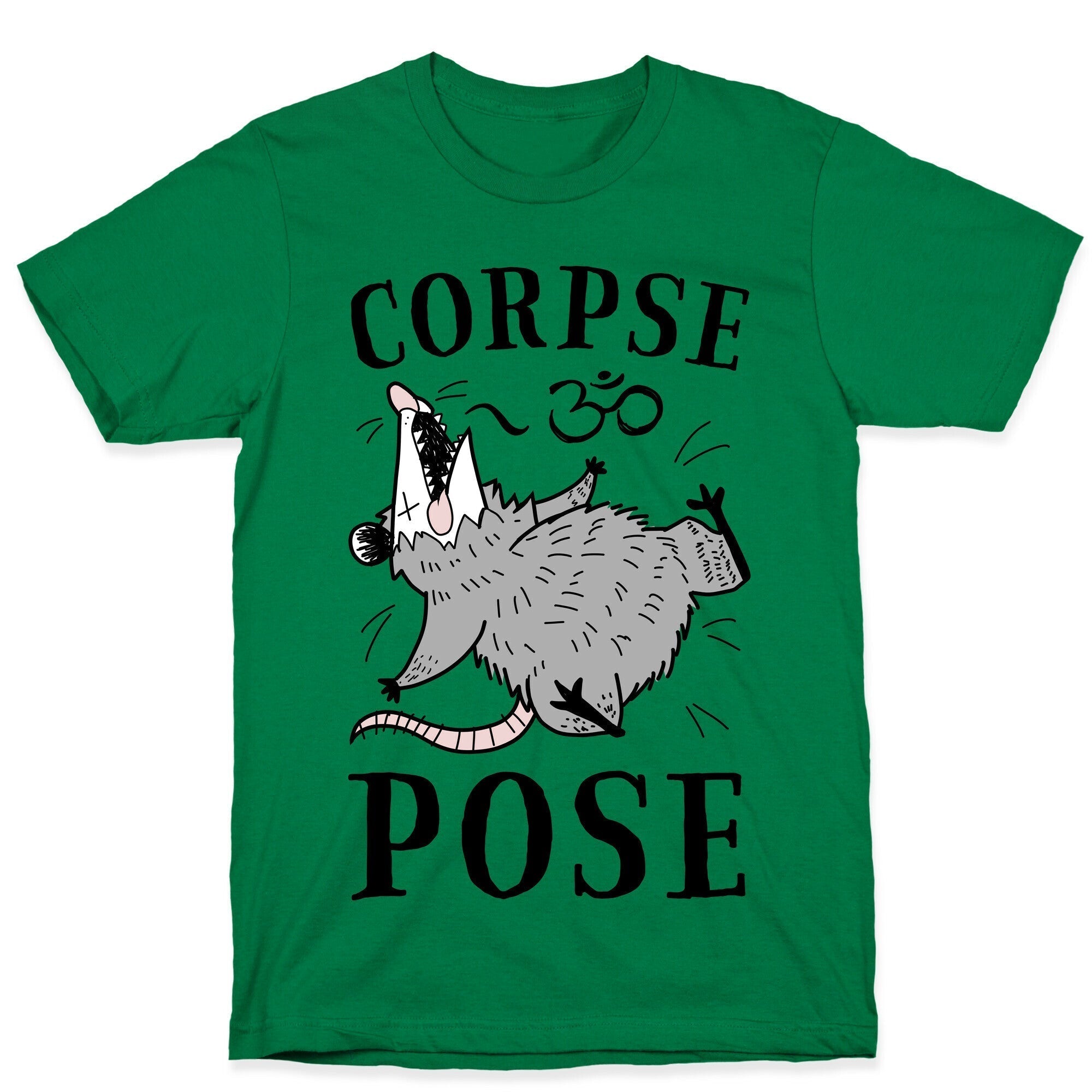 Corpse Pose T-Shirt Hoodie, Sweatshirt | PureTeeCo.com (Image 4)