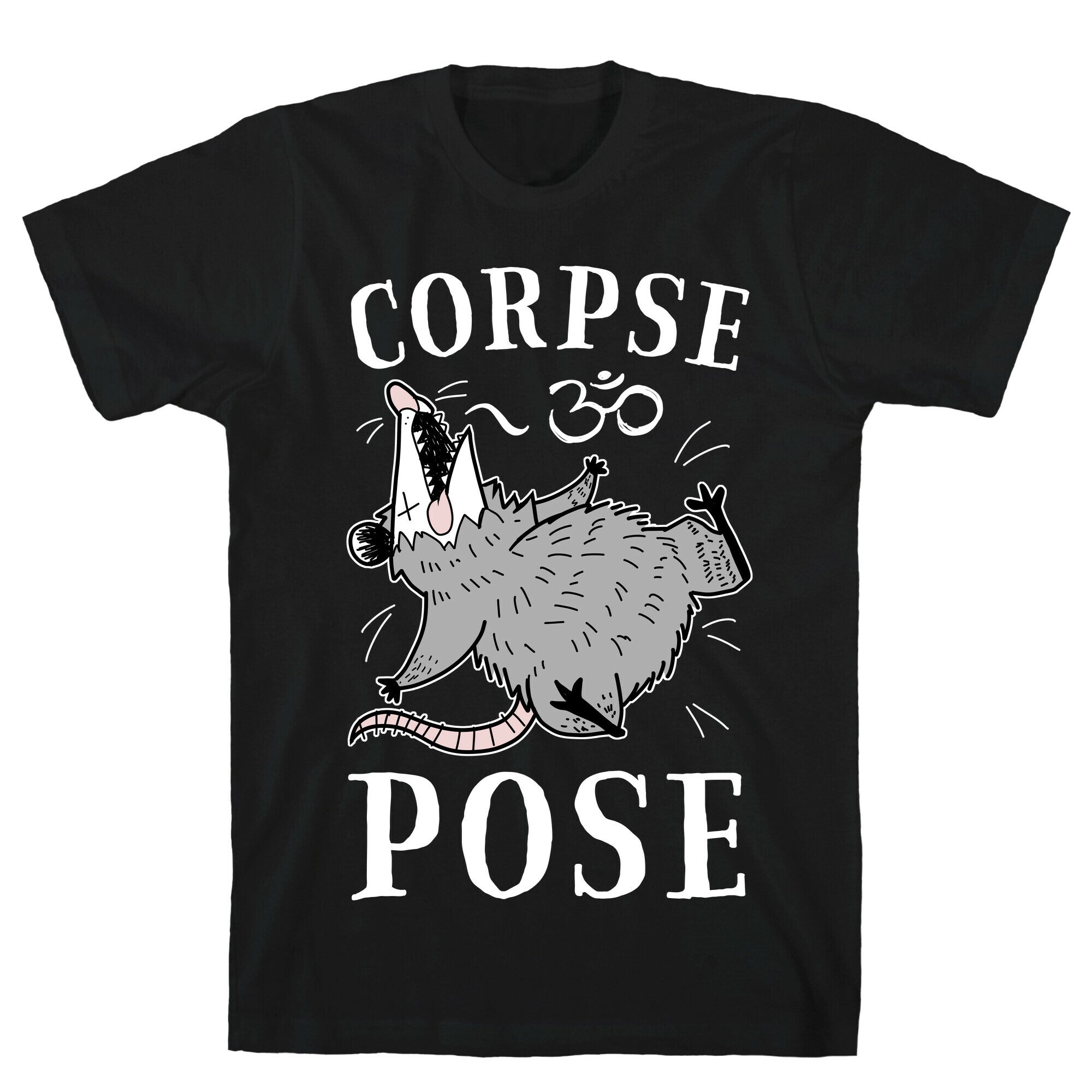 Corpse Pose T-Shirt Style001 Hoodie, Sweatshirt | PureTeeCo.com (Image 1)