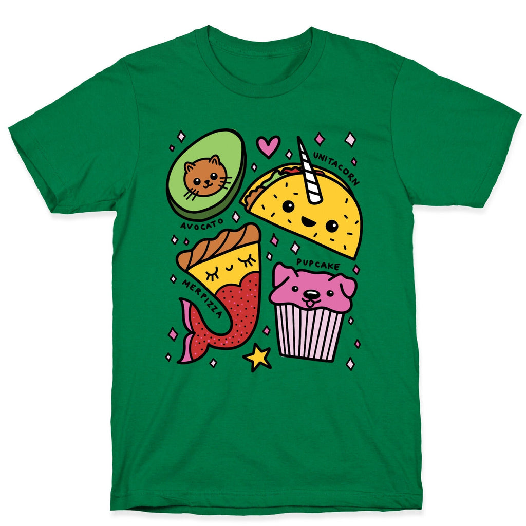 Cute Food Mashups T-Shirt Hoodie, Sweatshirt | PureTeeCo.com (Image 3)