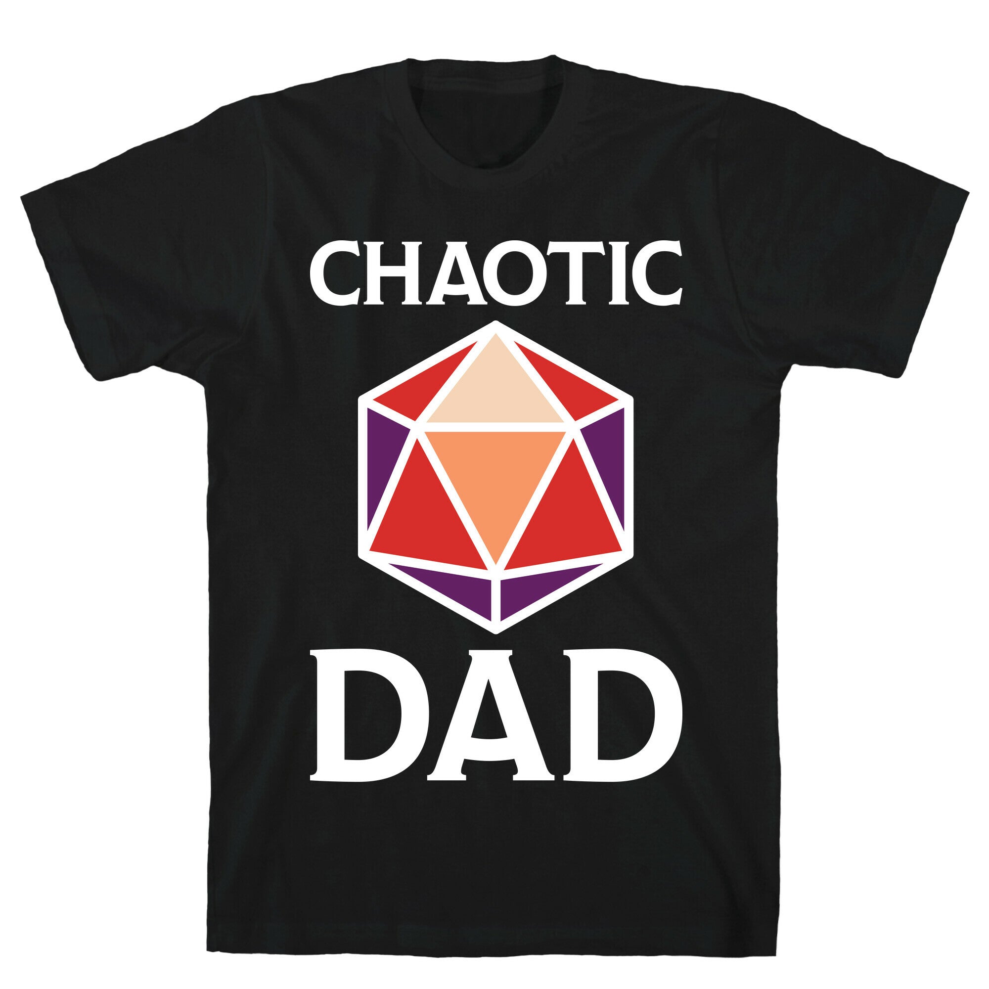 Chaotic Dad T-Shirt Hoodie, Sweatshirt | PureTeeCo.com (Image 1)