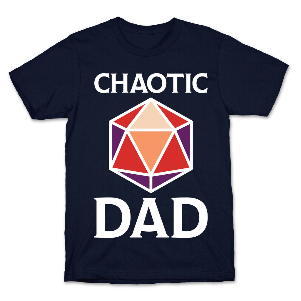 Chaotic Dad T-Shirt Hoodie, Sweatshirt | PureTeeCo.com (Image 4)
