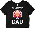 Chaotic Dad Graphic Baby Tee Style001 Hoodie, Sweatshirt | PureTeeCo.com (Image 1)