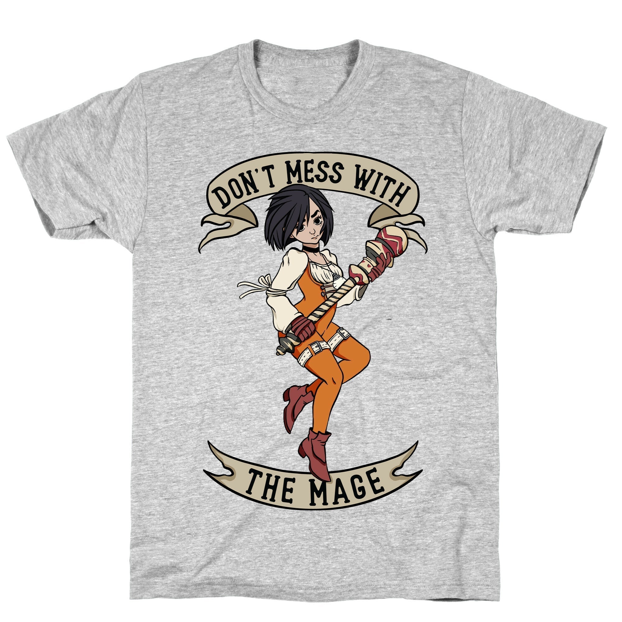 Don't Mess With the Mage Garnet T-Shirt Hoodie, Sweatshirt | PureTeeCo.com (Image 3)
