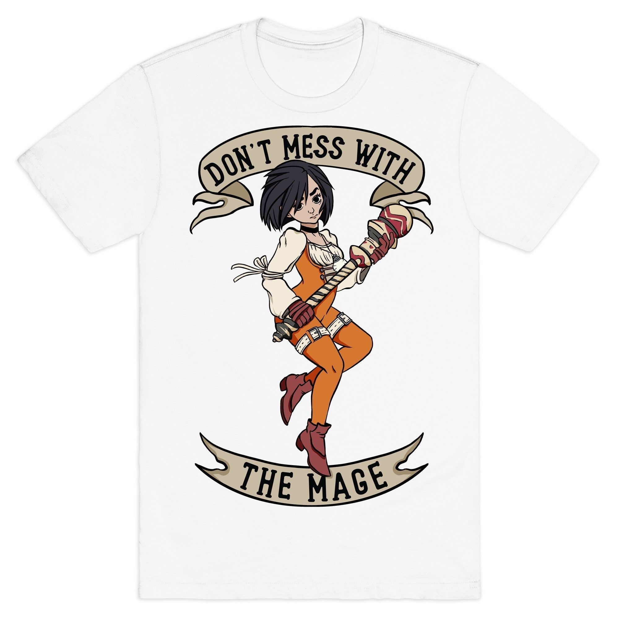 Don't Mess With the Mage Garnet T-Shirt Hoodie, Sweatshirt | PureTeeCo.com (Image 2)