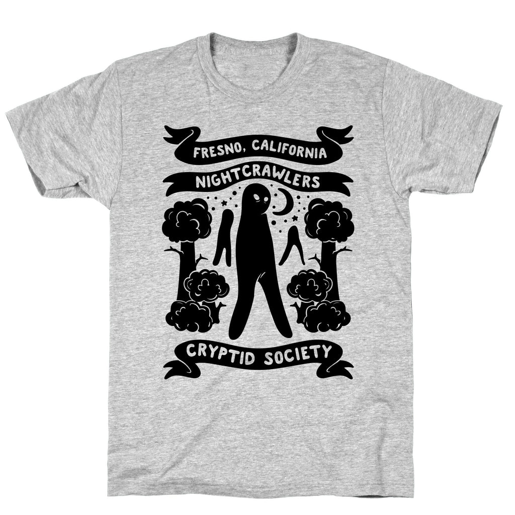 Fresno Nightcrawlers Cryptid Society  T-Shirt Hoodie, Sweatshirt | PureTeeCo.com (Image 3)