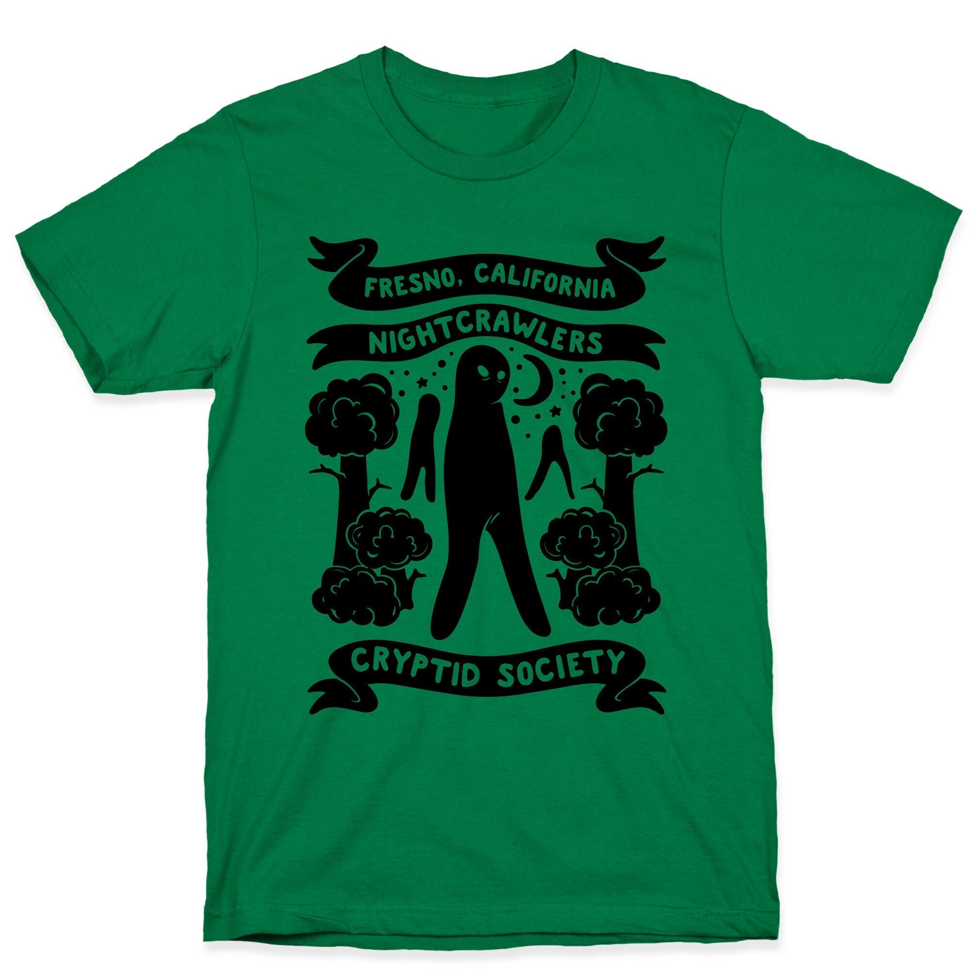 Fresno Nightcrawlers Cryptid Society  T-Shirt Hoodie, Sweatshirt | PureTeeCo.com (Image 4)