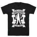 Fresno Nightcrawlers Cryptid Society White Print T-Shirt Hoodie, Sweatshirt | PureTeeCo.com (Image 1)