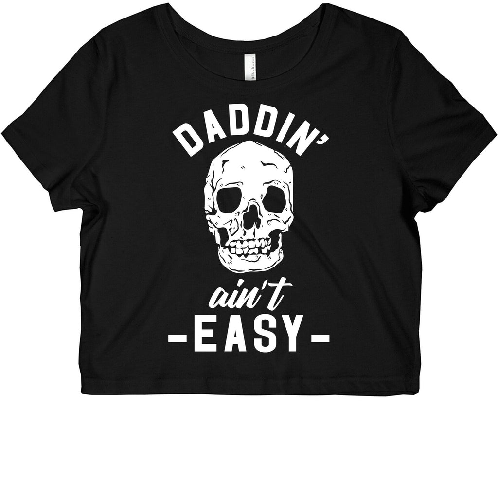 Daddin' Ain't Easy Graphic Baby Tee Style001 Hoodie, Sweatshirt | PureTeeCo.com (Image 1)