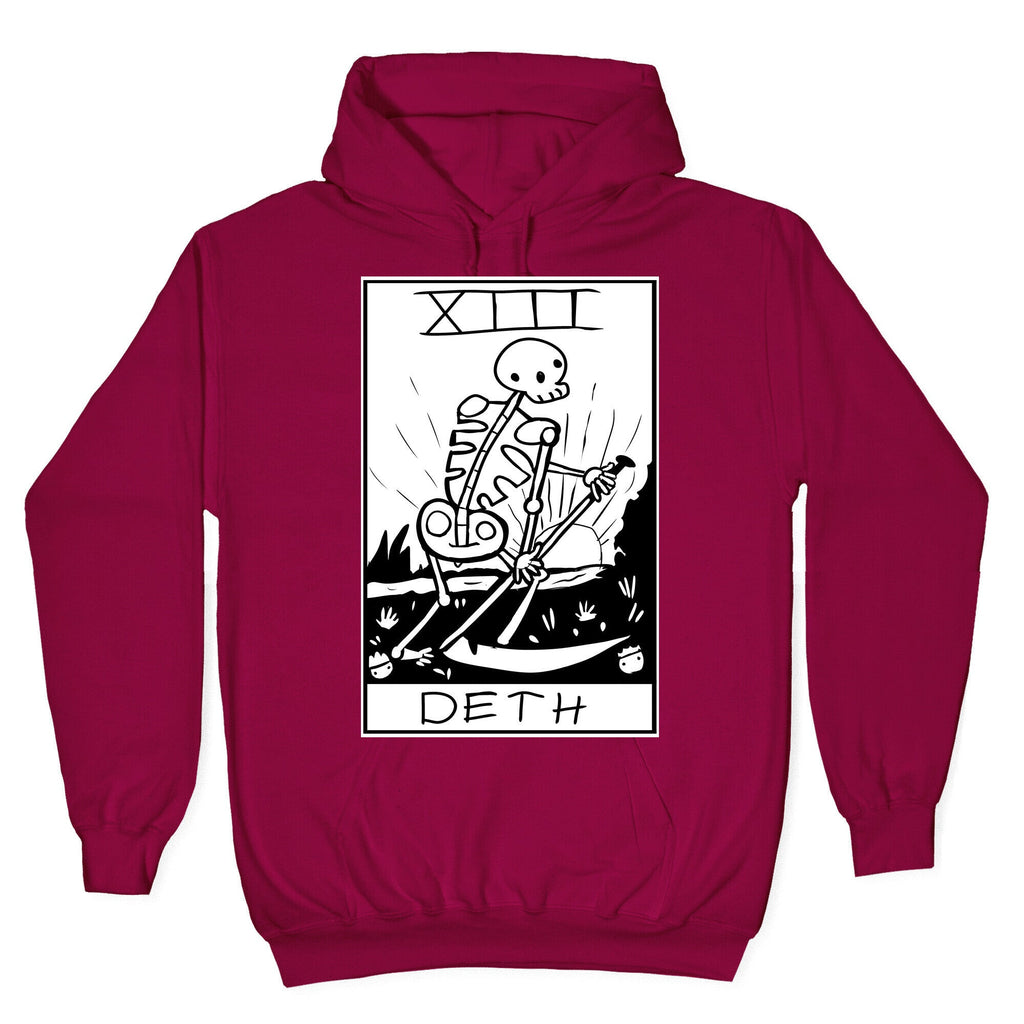 Badly Drawn Tarots: Death Hoodie T-Shirts, Sweatshirt | PureTeeCo.com (Image 5)