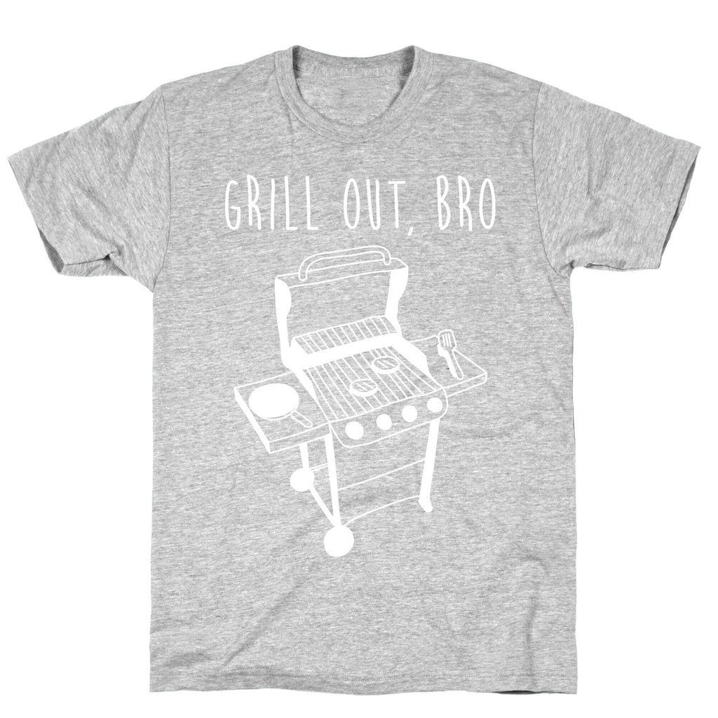 Grill Out, Bro T-Shirt Hoodie, Sweatshirt | PureTeeCo.com (Image 2)