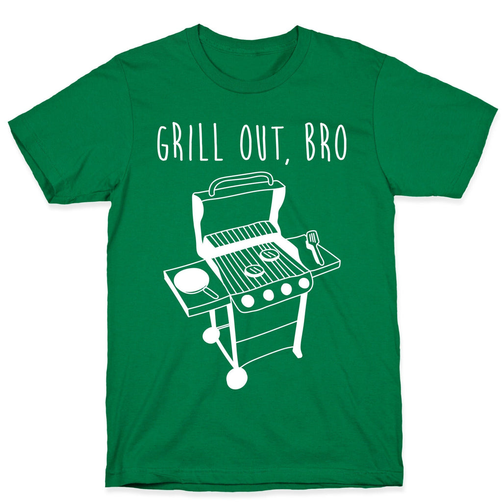 Grill Out, Bro T-Shirt Hoodie, Sweatshirt | PureTeeCo.com (Image 3)