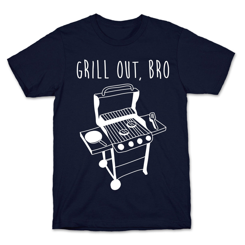 Grill Out, Bro T-Shirt Hoodie, Sweatshirt | PureTeeCo.com (Image 4)