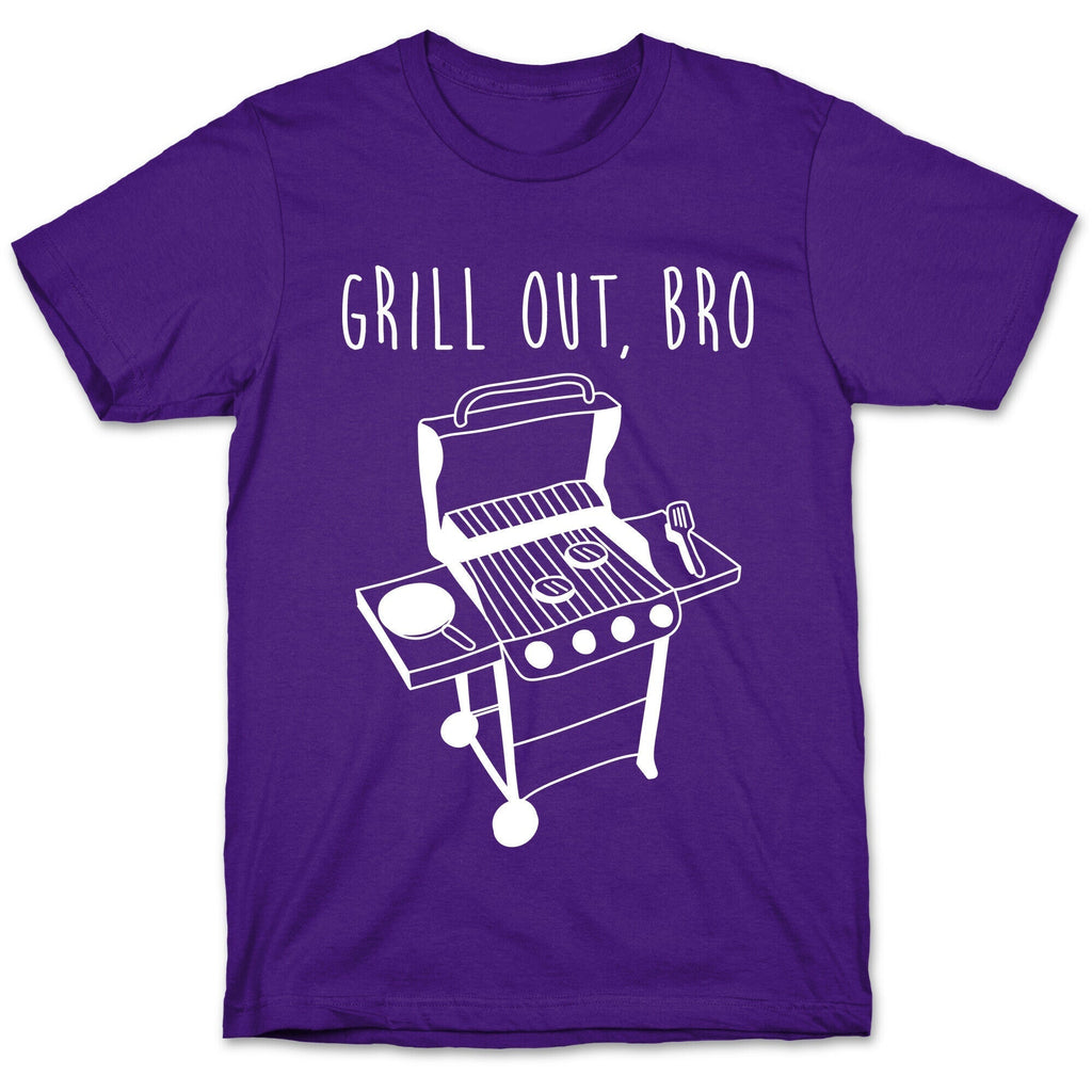 Grill Out, Bro T-Shirt Hoodie, Sweatshirt | PureTeeCo.com (Image 5)