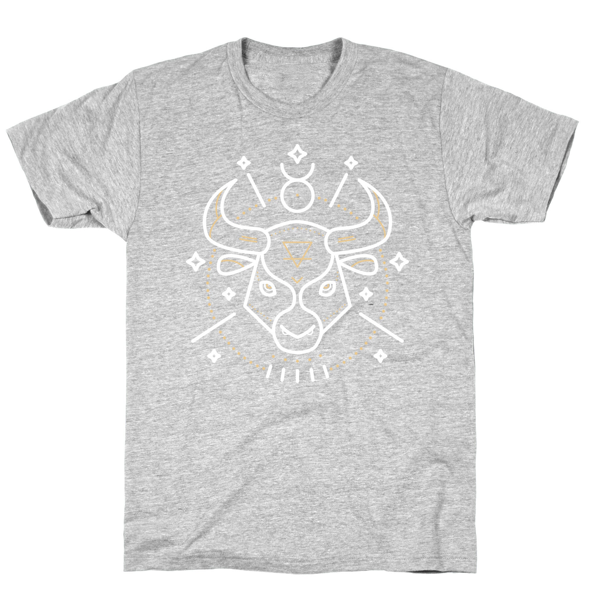 Astrology Taurus Bull T-Shirt Hoodie, Sweatshirt | PureTeeCo.com (Image 2)