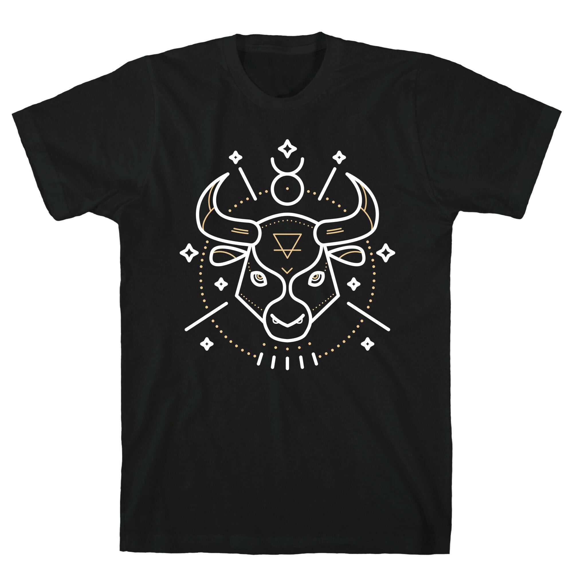 Astrology Taurus Bull T-Shirt Hoodie, Sweatshirt | PureTeeCo.com (Image 1)
