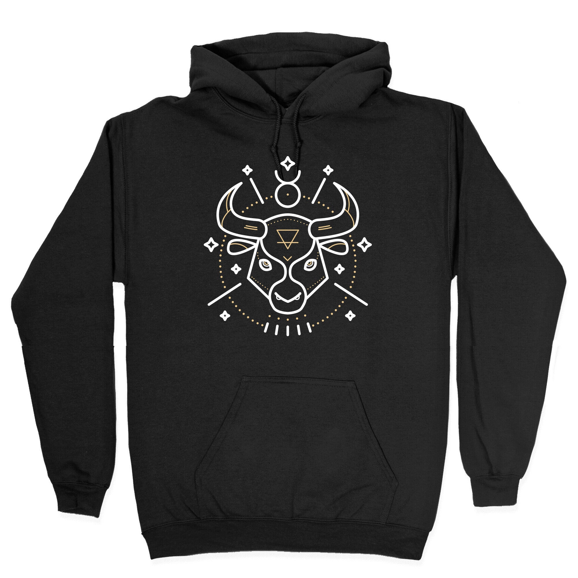Astrology Taurus Bull Hoodie T-Shirts, Sweatshirt | PureTeeCo.com (Image 2)