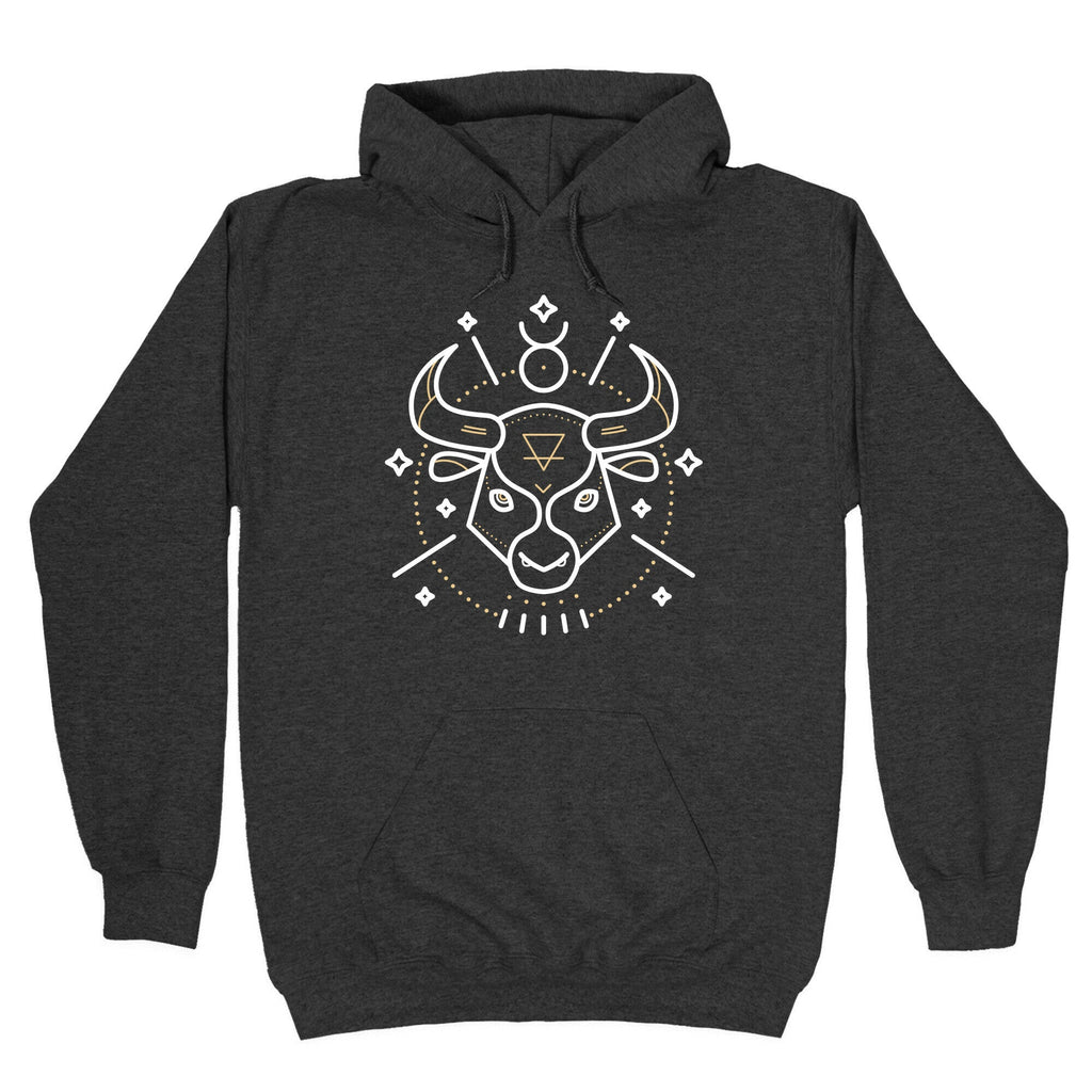Astrology Taurus Bull Hoodie T-Shirts, Sweatshirt | PureTeeCo.com (Image 3)