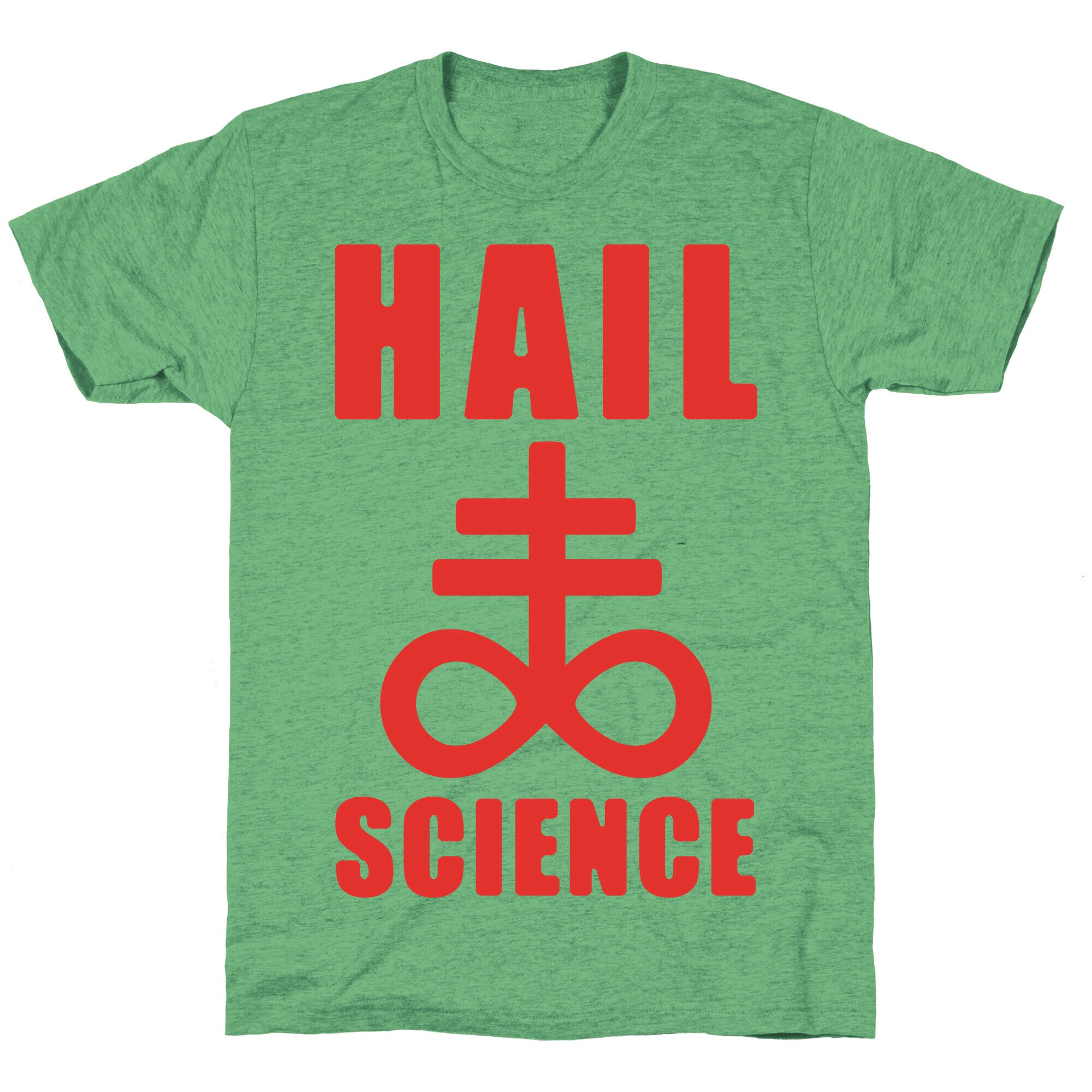 Hail Science Unisex Triblend Tee Hoodie, Sweatshirt | PureTeeCo.com (Image 2)
