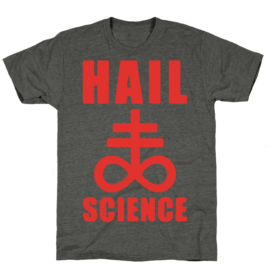 Hail Science Unisex Triblend Tee Hoodie, Sweatshirt | PureTeeCo.com (Image 3)