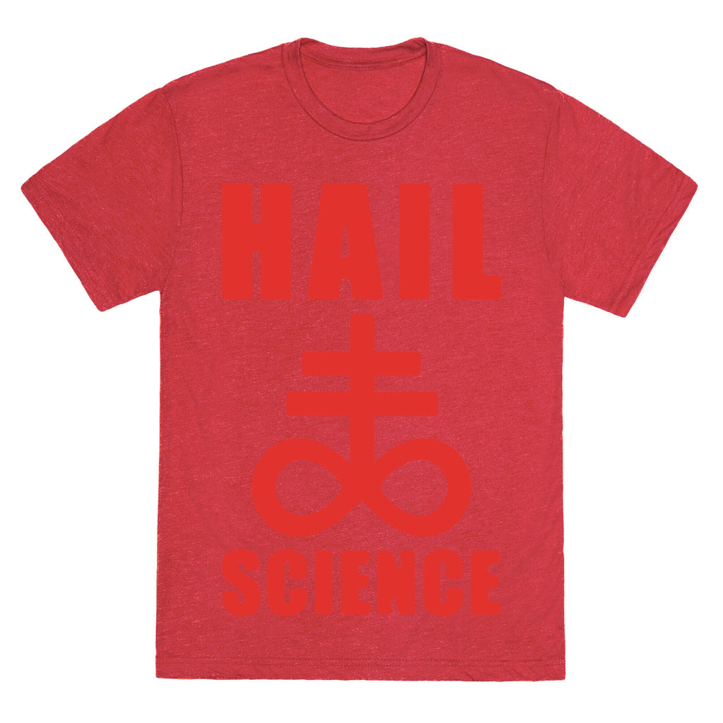 Hail Science Unisex Triblend Tee Hoodie, Sweatshirt | PureTeeCo.com (Image 4)