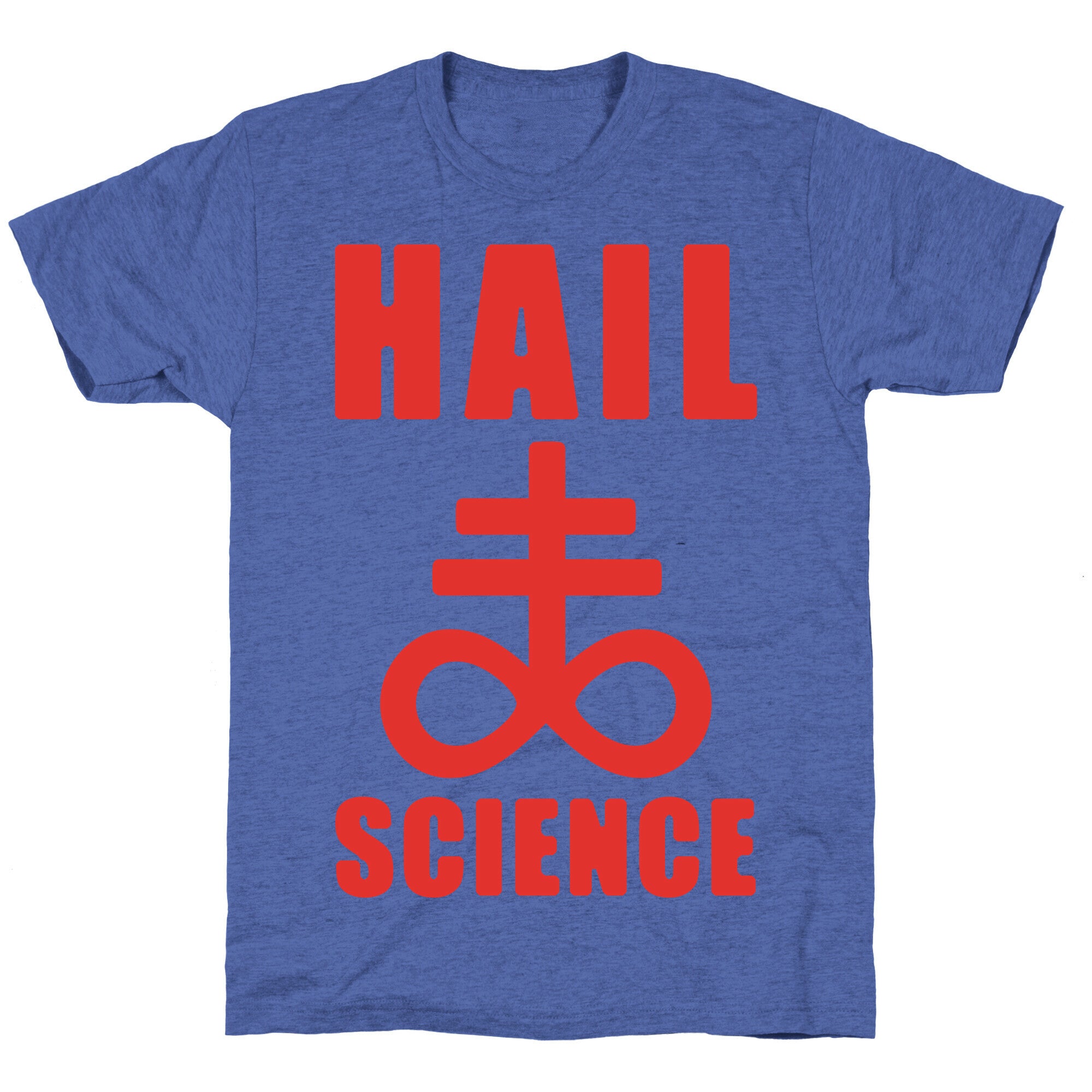 Hail Science Unisex Triblend Tee Hoodie, Sweatshirt | PureTeeCo.com (Image 5)