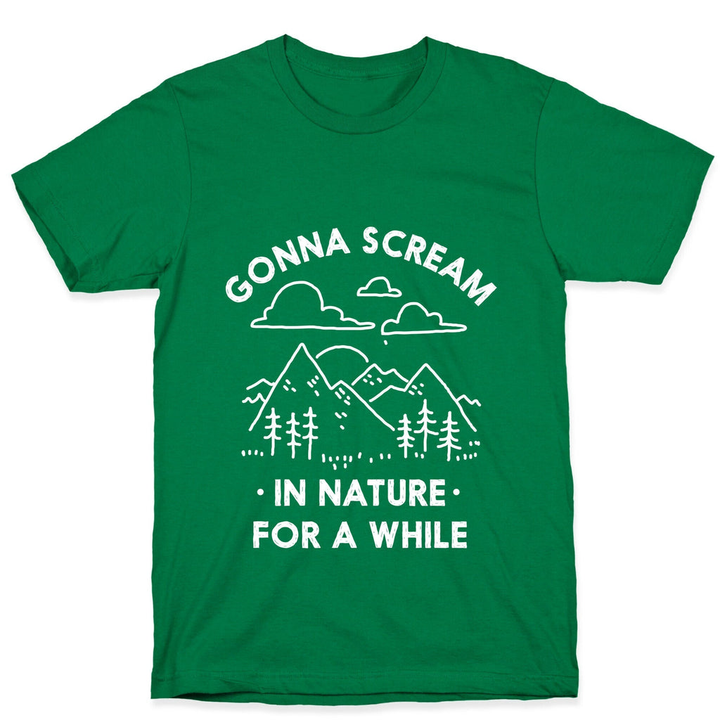 Gonna Scream in Nature For a While T-Shirt Hoodie, Sweatshirt | PureTeeCo.com (Image 3)