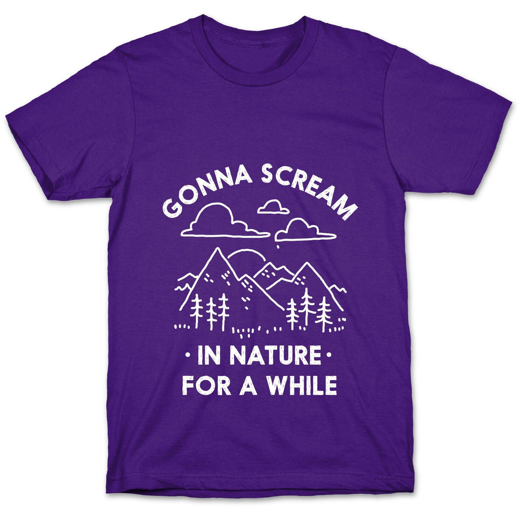 Gonna Scream in Nature For a While T-Shirt Hoodie, Sweatshirt | PureTeeCo.com (Image 5)
